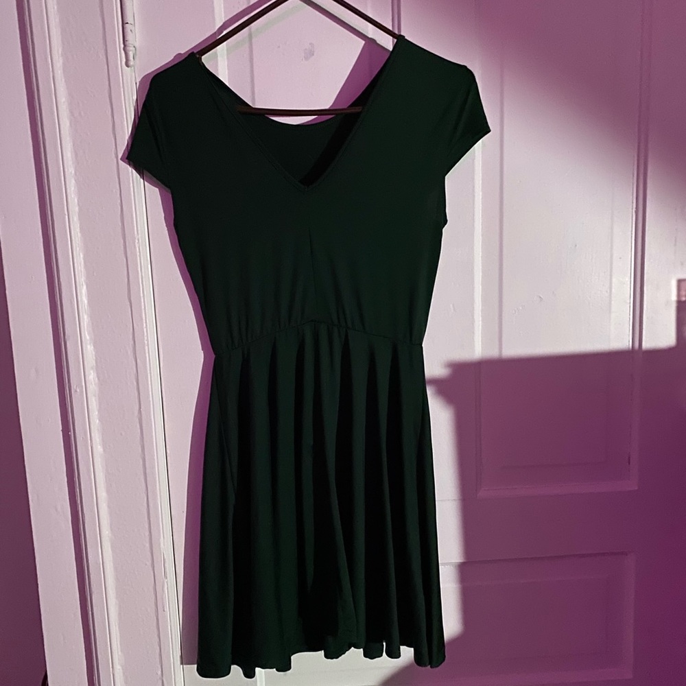Medium SHEIN Emerald Green Bodice Dress